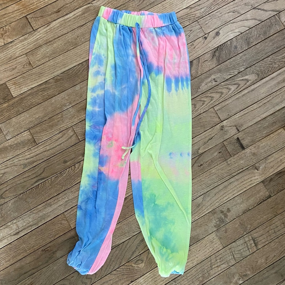 tie dye joggers - Picture 2 of 2